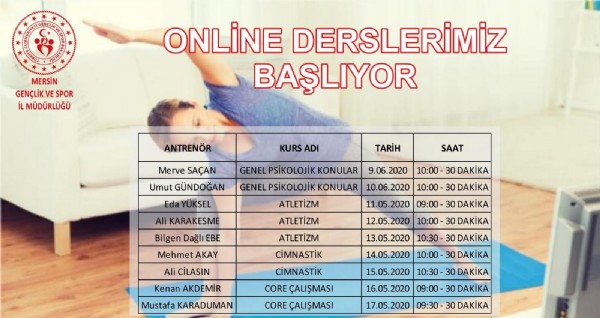 Online eitim kurslar balyor